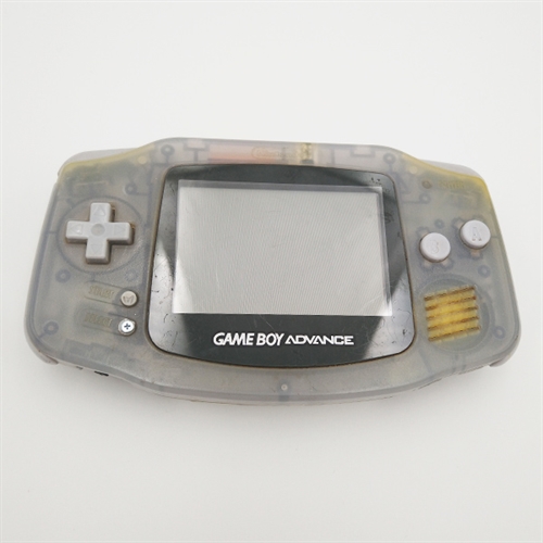 Gameboy Advance Konsol - Clear Blue - Uoriginal Bagklap - SNR AC15637556 (C Grade) (Genbrug)